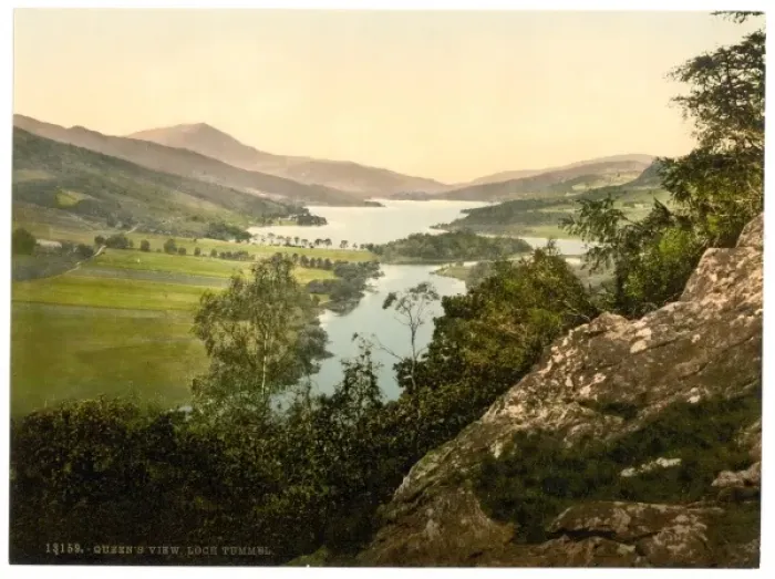 Framed Print : Loch Tummel, Queens View, Scotland Framed Print : Loch Tummel, Queens View, Scotland