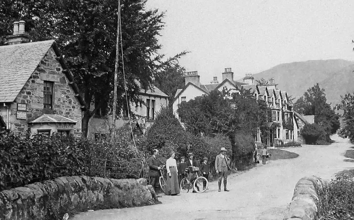 Framed Print : Lochearnhead Victorian period Framed Print : Lochearnhead Victorian period