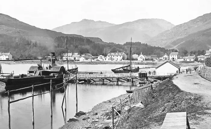 Framed Print : Lochgoilhead, Scotland, Victorian period Framed Print : Lochgoilhead, Scotland, Victorian period