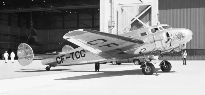 Framed Print : Lockheed 10-A Electra CF-TCC Framed Print : Lockheed 10-A Electra CF-TCC