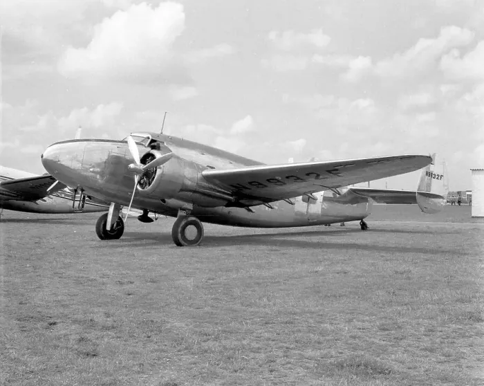 Framed Print : Lockheed 18 Lodestar N9932F Framed Print : Lockheed 18 Lodestar N9932F