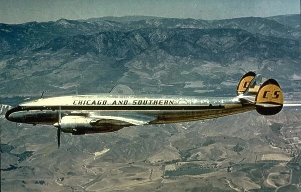 Lockheed 649 Constellation of Chicago and Southern (sid