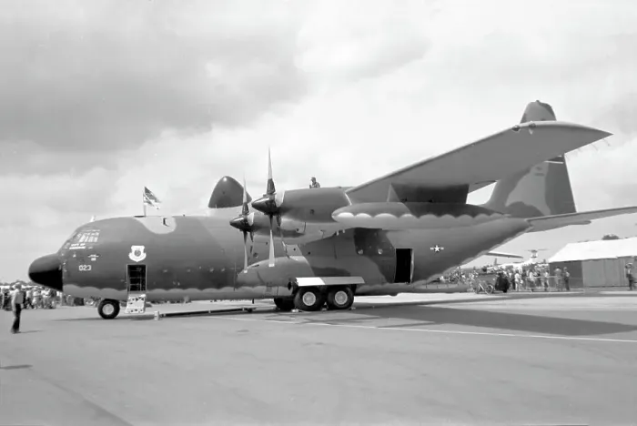 Framed Print : Lockheed C-130A Hercules 55-0023 Framed Print : Lockheed C-130A Hercules 55-0023