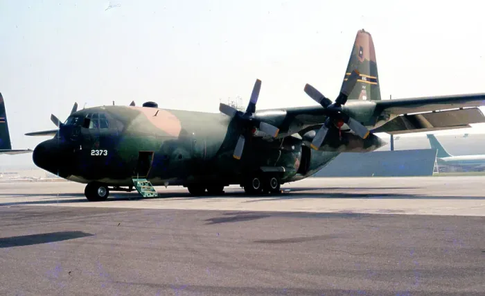 Framed Print : Lockheed C-130E Hercules 61-2373 Framed Print : Lockheed C-130E Hercules 61-2373
