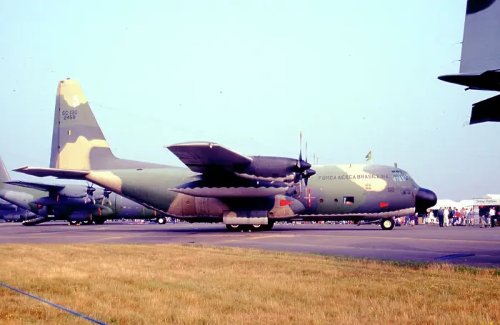 Framed Print : Lockheed C-130H Hercules 2458 Framed Print : Lockheed C-130H Hercules 2458