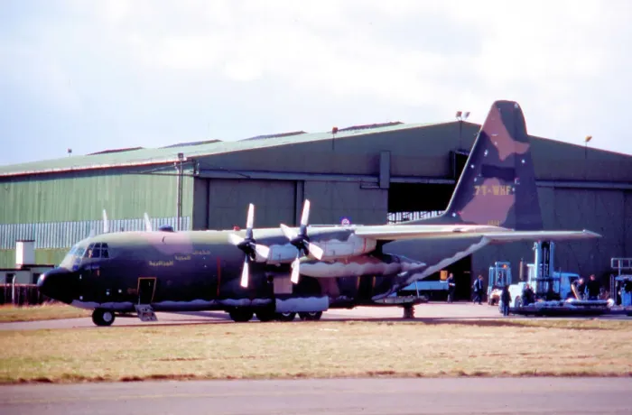 Framed Print : Lockheed C-130H Hercules 7T-WHF Framed Print : Lockheed C-130H Hercules 7T-WHF