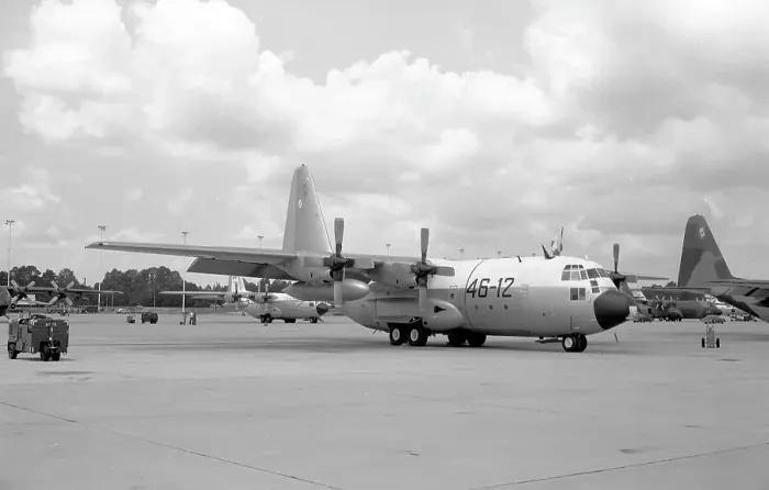 Framed Print : Lockheed C-130H Hercules MM61998 - 46-12 Framed Print : Lockheed C-130H Hercules MM61998 - 46-12