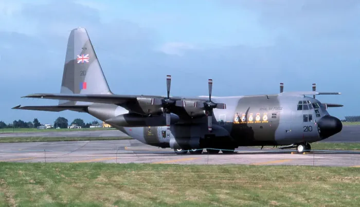 Framed Print : Lockheed C-130K Hercules C.1P
