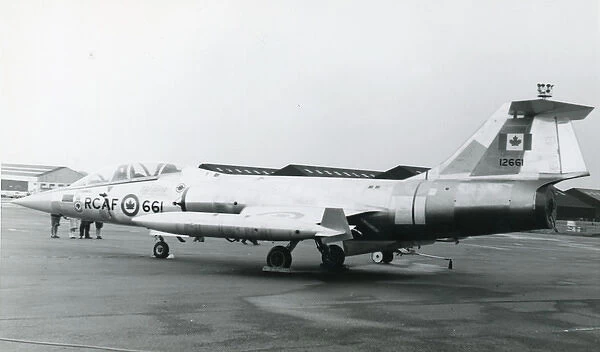 Lockheed CF-104D Starfighter, 12661, of the RCAF
