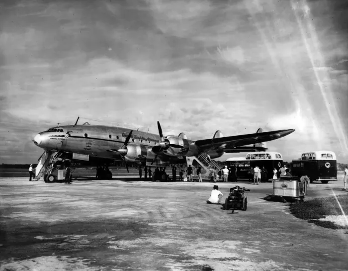 Framed Print : Lockheed Constellation Lawrence Hargrave of Qantas Empire Framed Print : Lockheed Constellation Lawrence Hargrave of Qantas Empire