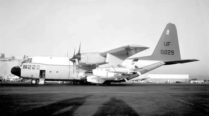 Framed Print : Lockheed DC-130A Hercules 158229 Framed Print : Lockheed DC-130A Hercules 158229