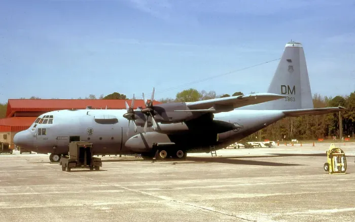 Framed Print : Lockheed EC-130E Hercules 62-1863 Framed Print : Lockheed EC-130E Hercules 62-1863