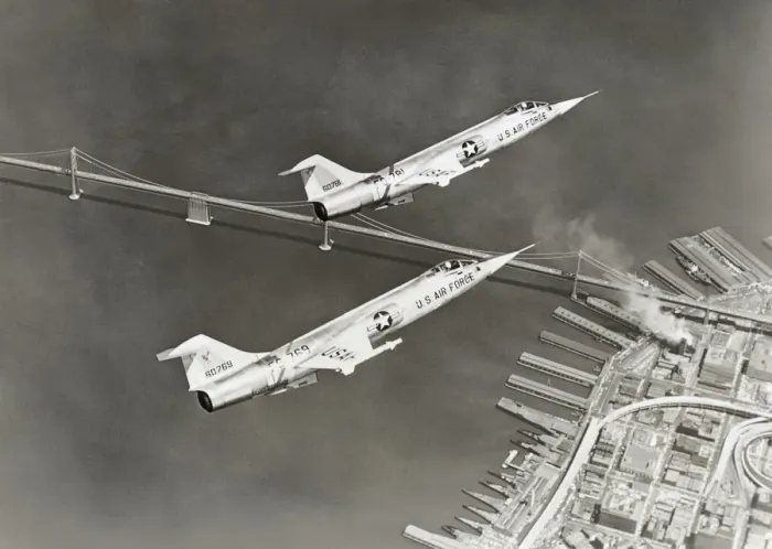 Framed Print : Lockheed F-104A Starfighter Framed Print : Lockheed F-104A Starfighter