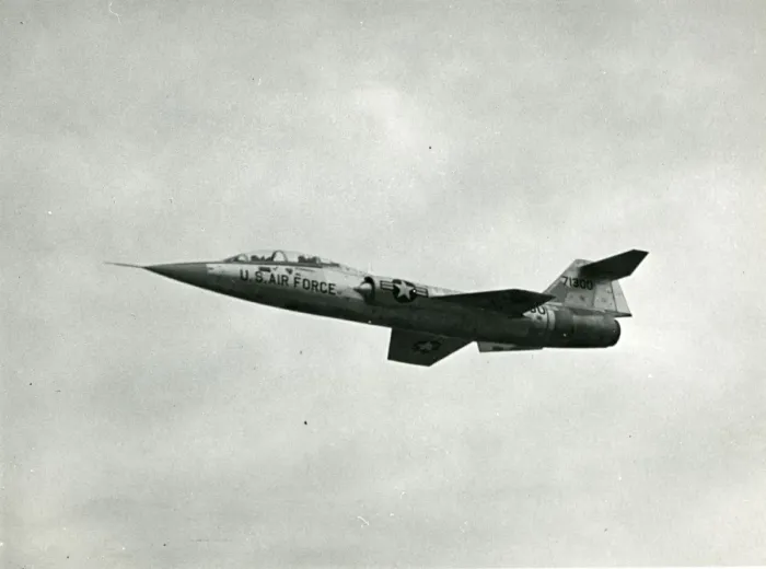 Framed Print : Lockheed F-104B Starfighter, 57-1300 Framed Print : Lockheed F-104B Starfighter, 57-1300
