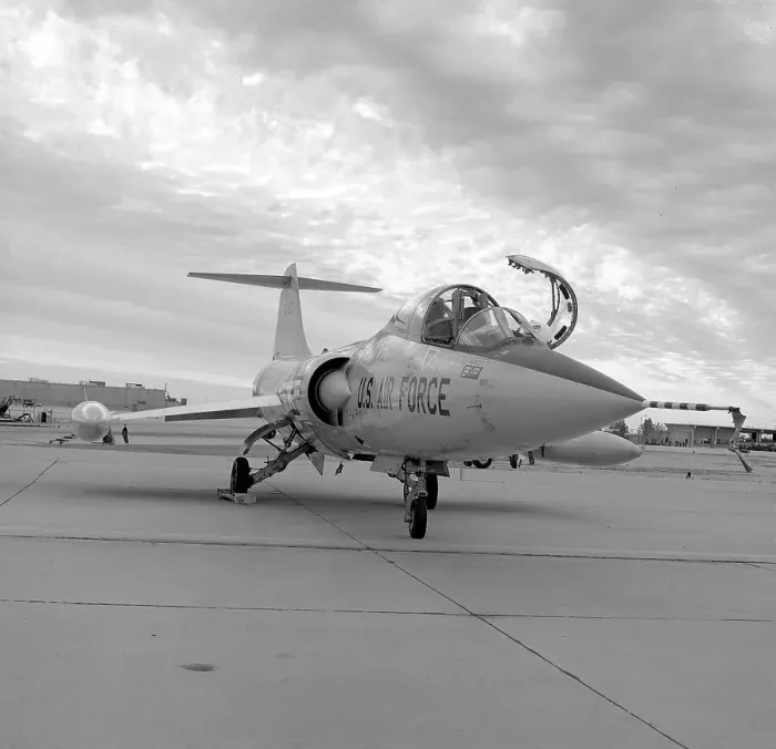 Framed Print : Lockheed F-104D Starfighter 57-1331 Framed Print : Lockheed F-104D Starfighter 57-1331