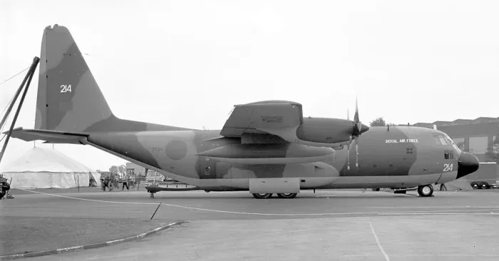 Framed Print : Lockheed Hercules C-130K C. 1 XV214 Framed Print : Lockheed Hercules C-130K C. 1 XV214