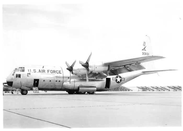 Framed Print : Lockheed JC-130A Hercules 53-3131 Framed Print : Lockheed JC-130A Hercules 53-3131