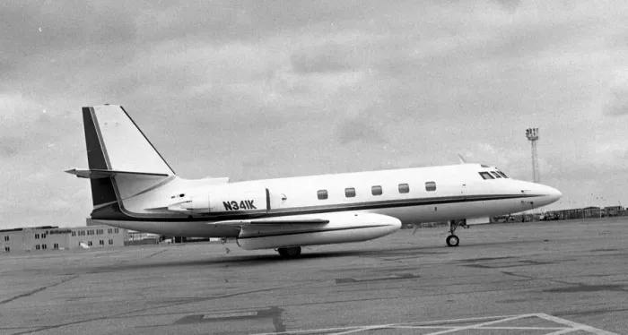 Framed Print : Lockheed JetStar II N341K Framed Print : Lockheed JetStar II N341K