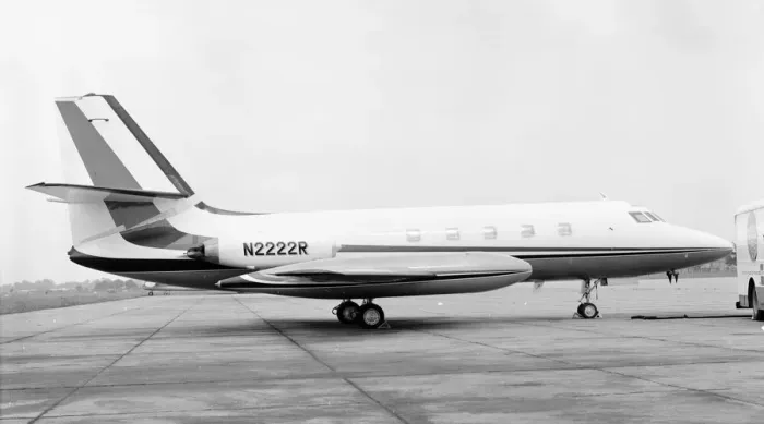 Framed Print : Lockheed JetStar N2222R Framed Print : Lockheed JetStar N2222R