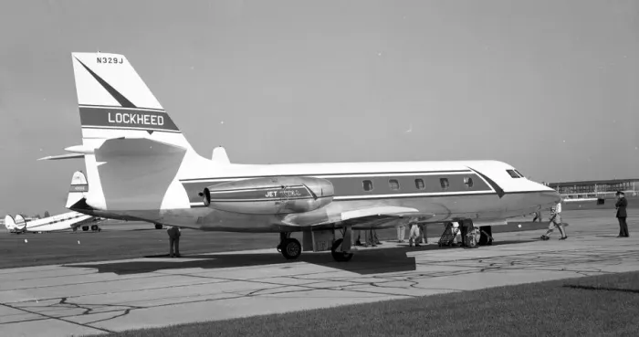Framed Print : Lockheed JetStar N329J 1st prototype Framed Print : Lockheed JetStar N329J 1st prototype