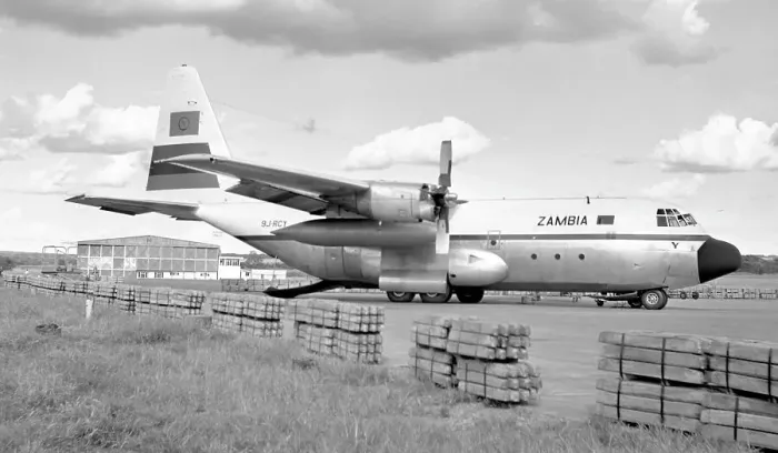 Framed Print : Lockheed L-100 Hercules 9J-RCY Framed Print : Lockheed L-100 Hercules 9J-RCY