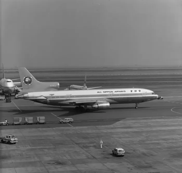 Framed Print : Lockheed L-1011-193P Tristar JA8501 All Nippon AW Tokyo Framed Print : Lockheed L-1011-193P Tristar JA8501 All Nippon AW Tokyo