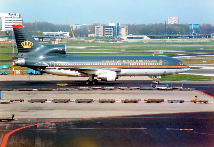 Framed Print : Lockheed L-1011-500 TriStar JY-AGD Framed Print : Lockheed L-1011-500 TriStar JY-AGD