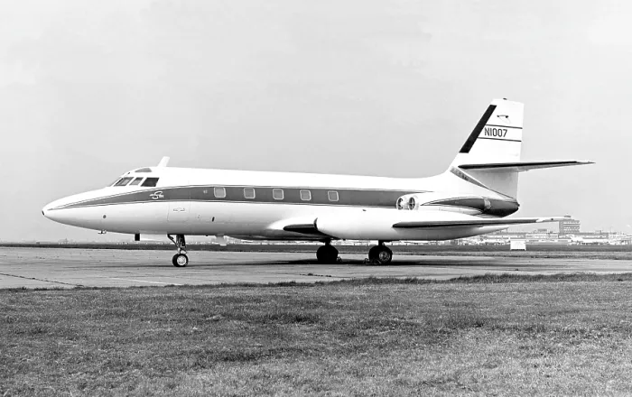 Framed Print : Lockheed L-1329 JetStar 6 N1007 Framed Print : Lockheed L-1329 JetStar 6 N1007