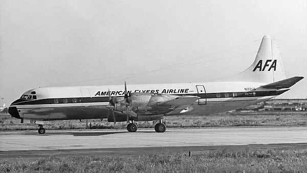 Lockheed L188C Electra of American Flyers A lines N122