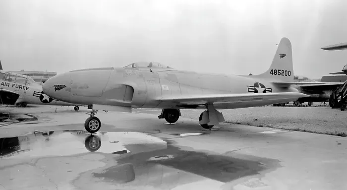 Framed Print : Lockheed P-80R 44-85200 Racey Framed Print : Lockheed P-80R 44-85200 Racey