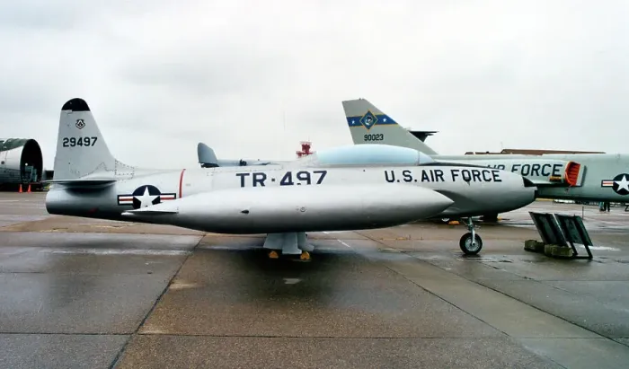 Framed Print : Lockheed T-33A Shooting Star 52-9497 Framed Print : Lockheed T-33A Shooting Star 52-9497