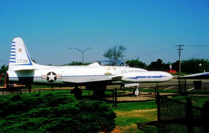 Framed Print : Lockheed T-33A Shooting Star 52-9734 Framed Print : Lockheed T-33A Shooting Star 52-9734
