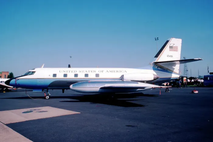 Framed Print : Lockheed VC-140B JetStar 61-2491 Framed Print : Lockheed VC-140B JetStar 61-2491