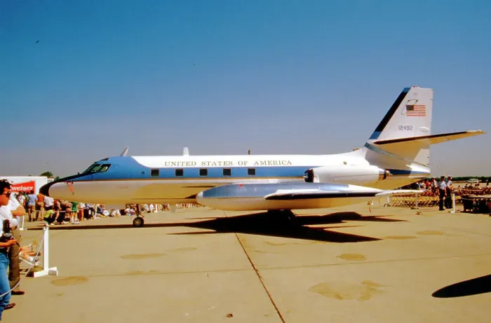Framed Print : Lockheed VC-140B JetStar 61-2492 Framed Print : Lockheed VC-140B JetStar 61-2492