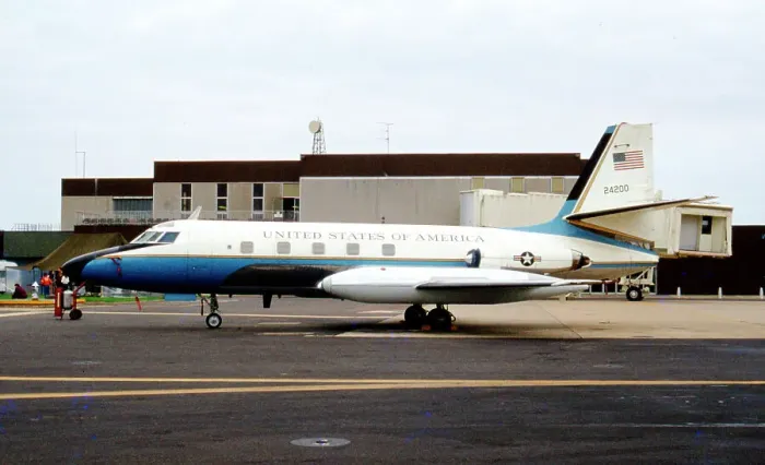 Framed Print : Lockheed VC-140B JetStar 62-4200 Framed Print : Lockheed VC-140B JetStar 62-4200