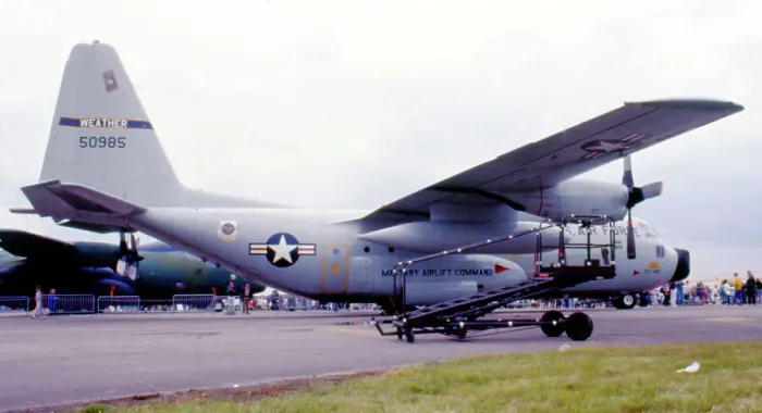 Framed Print : Lockheed WC-130H Hercules 65-0985 Framed Print : Lockheed WC-130H Hercules 65-0985
