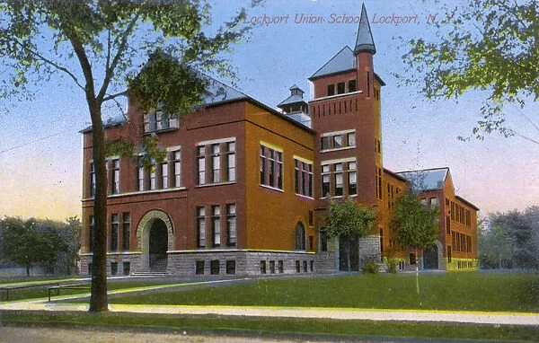 Lockport, Niagara County, New York, USA - Union School