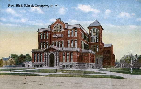 Lockport, Niagara County, New York, USA - New High School