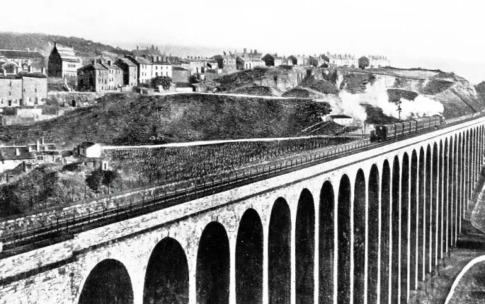 Framed Print : Lockwood Railway Viaduct, Huddersfield Framed Print : Lockwood Railway Viaduct, Huddersfield