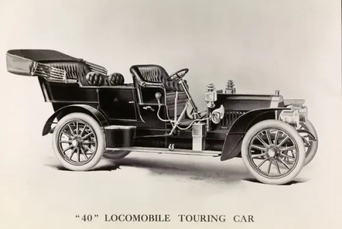 Framed Print : Locomobile Touring Car Framed Print : Locomobile Touring Car