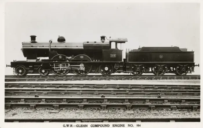 Framed Print : Locomotive no 104 Glehn compound engine Framed Print : Locomotive no 104 Glehn compound engine