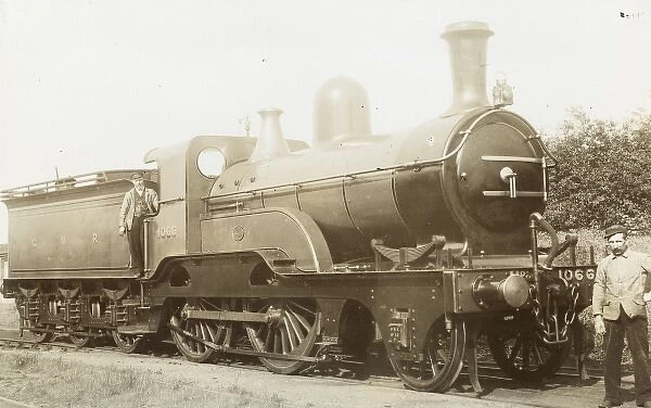 Locomotive no 1066 2-4-0 engine