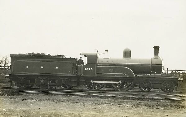 Locomotive no 1079 4-4-0 engine