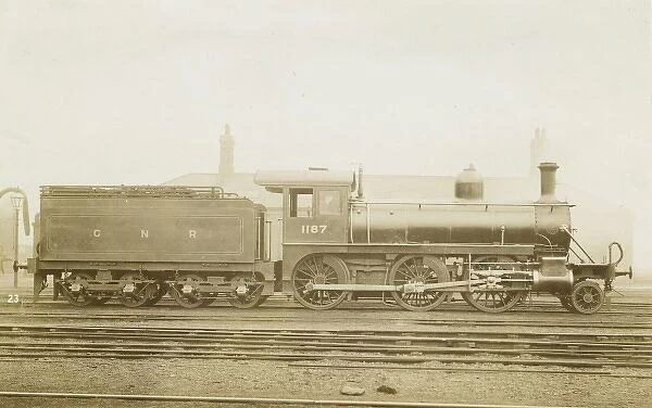Locomotive no 1187 2-6-0 engine