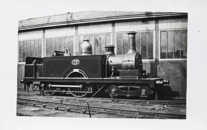 Framed Print : Locomotive no 12 4-4-0 engine, North London Framed Print : Locomotive no 12 4-4-0 engine, North London