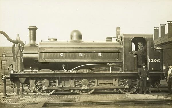 Locomotive no 1205 0-6-0 tank engine