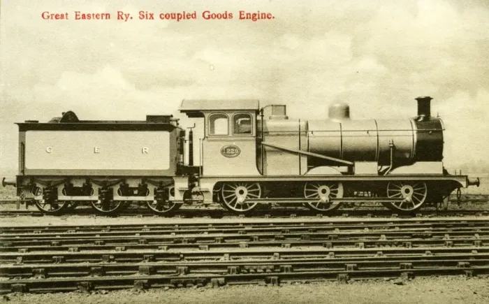 Framed Print : Locomotive no 1229 six coupled goods engine Framed Print : Locomotive no 1229 six coupled goods engine