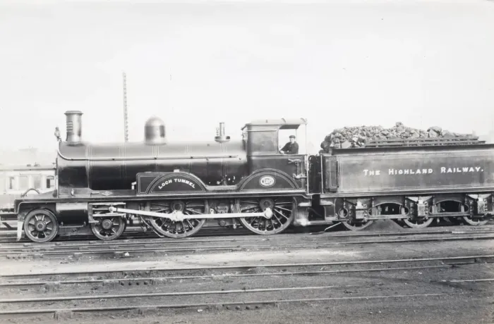 Framed Print : Locomotive no 126 Loch Tummel 4-4-0 Framed Print : Locomotive no 126 Loch Tummel 4-4-0