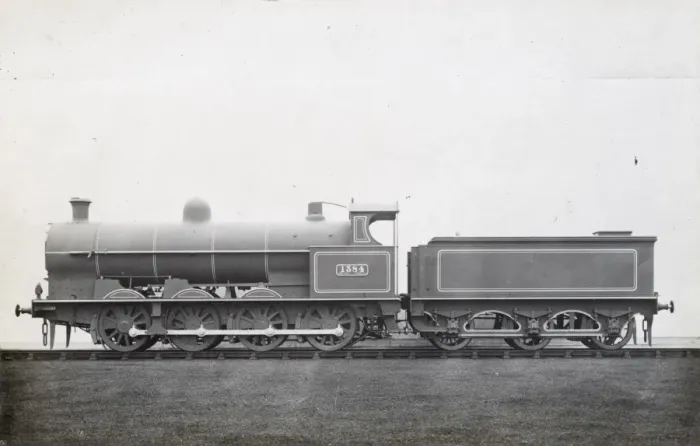 Framed Print : Locomotive no 1384 0-8-0 engine L&NWR Framed Print : Locomotive no 1384 0-8-0 engine L&NWR
