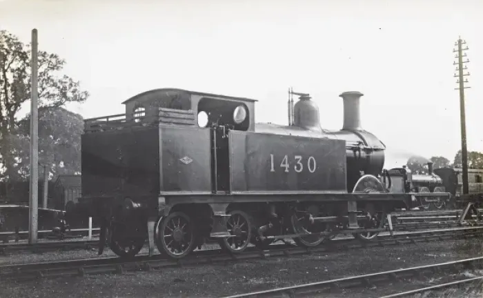 Framed Print : Locomotive no 1430 0-4-4 engine Framed Print : Locomotive no 1430 0-4-4 engine